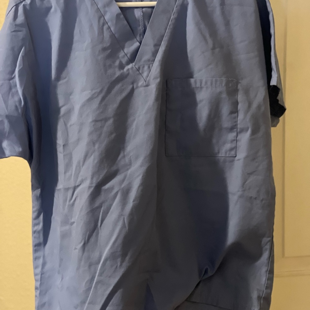 Blue Scrubs | Small Top | Medium Bottom